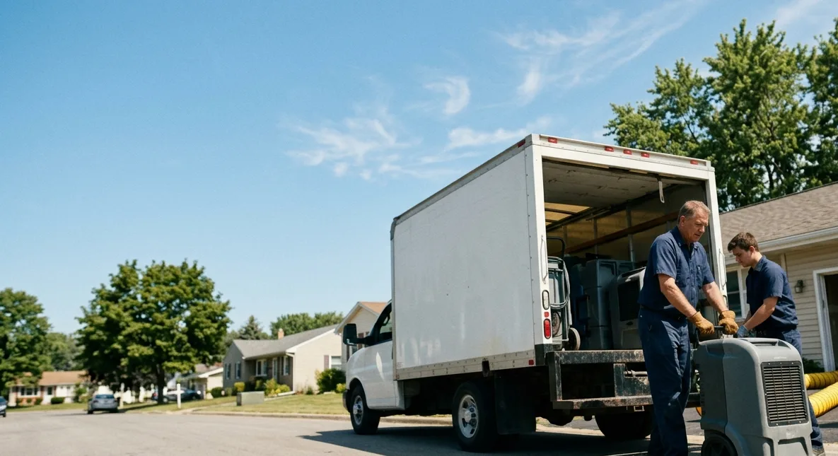 Water Damage Cleanup in Deerfield, IL near me